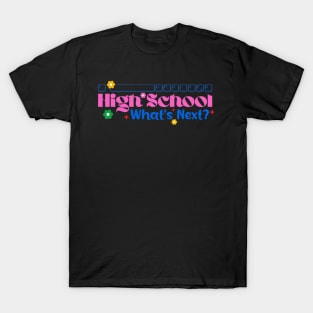 I Survived High School Graduation Retro art T-Shirt